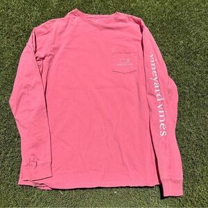 Vineyard Vines Coral Long Sleeve shirt size medium
